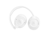 Auriculares inalámbricos - JBL Tune 730BT, 76 h Autonomía, Sonido JBL Pure Bass, Diadema, Bluetooth 6.0, Blanco