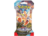 Juego - MagicBox Pokémon: Scarlet & Violet 7: Stellar Crown Sleeved Booster Pack (inglés), 10 cartas aleatorias