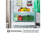 Frigorífico combi - Hisense RB390N4BCC, No Frost, 186 cm, 304 l, Micro Vents Cooling, Motor Inverter, Inox