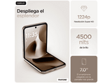 Móvil - motorola razr 60 ultra, Mountain Trail, 512 GB, 16 GB RAM, 7 AMOLED, Snapdragon® 8 Elite Mobile Platform, 4700 mAh