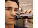 Afeitadora eléctrica - Philips i9000 X9002/10, SkinIQ IA, Levanta y Corta Triple Acción, Cabezal 360°, Uso Seco y Mojado, 50 min, Hydro SkinGlide