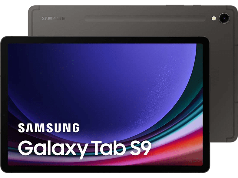 Tablet - Samsung Galaxy Tab S9 5G, 256GB, 12GB RAM, Gris, 11, Snapdragon 8 Gen 2, Android 13
