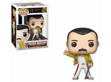 Figura Funko Pop! - Queen Freddy Mercury Wembley 1986, 10 cm, Multicolor