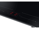 Placa inducción - Samsung NZ64B5066FK/U1, 4 zonas, 21cm x 38 cm, Zona Dual Flex, 59cm, Negro