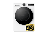 Lavadora carga frontal - LG F4X7011TWS, 11 kg, 1400 rpm, 23 programas, TurboWash 360º, ThinQ™, Blanco