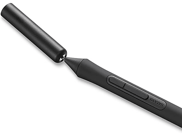 Stylus pen - Wacom PEN 4K Intuos, 4096 niveles de sensibilidad, Negro