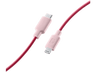 Cable USB - CellularLine Stylecolor, Conector de Lightning a  USB - C, 1 m, Rosa
