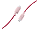 Cable USB - CellularLine Stylecolor, Conector de Lightning a  USB - C, 1 m, Rosa