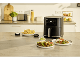 Freidora - Braun MultiFry 5 HF5030, 1700 W, 6 l, Negro Mate