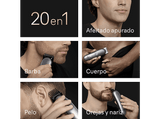 Afeitadora multifunción - Braun Todo En Uno Series 9 AIO9540, Kit 20 En 1, Láminas ProBlade, Modo BodyGentle, Autosense, Wet&Dry Gris