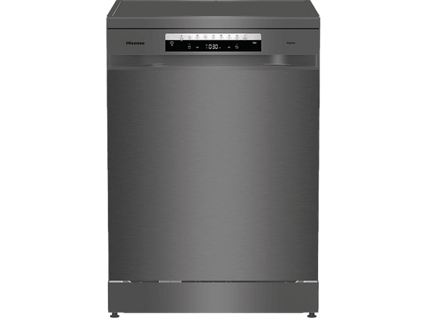 Lavavajillas - Hisense HS673B60X, 16 servicios, 7 programas, WiFi, 59.9 cm, Inox