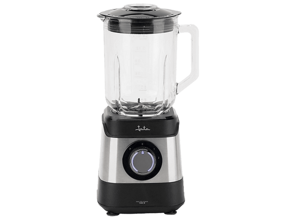 Batidora de vaso - Jata JEBT3855, 1500W, 1.8l, 2 Velocidades + Pulse, Pica Hielo, Acero inoxidable