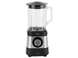 Batidora de vaso - Jata JEBT3855, 1500W, 1.8l, 2 Velocidades + Pulse, Pica Hielo, Acero inoxidable