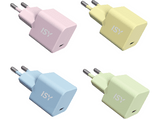 Cargador móvil - ISY IWC 4020-1-CR, USB-C, Universal, Carga rápida, 20W, Color Aleatorio