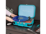Tocadiscos - Prixton VC600,  33.3/45/78 rpm, USB, Bluetooth, Azul