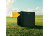 Frigorífico una puerta - Cecotec GrandCooler 20000 SilentCompress Black E, Funcionamiento cíclico, Capacidad de 46L, Puerta reversible, Clase E, Black