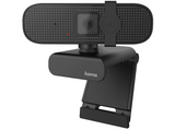 Webcam - Hama C400, Full HD, Micrófono, Protección de privacidad, Negro