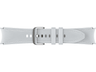 Correa - Samsung ET-SHR96LSEGEU, Para Galaxy Watch 6, M/L, 20 mm, Cuero vegano, Plata