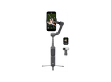 Gimbal - DJI Osmo Mobile 8P Advanced Tracking Combo, Carga máx 300g, 10h Autonomía, Estabilización de Tres Ejes, Gris