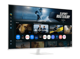 Monitor - Samsung LS43FM701UUXEN, 43 UHD 4K, 60 Hz, 4 ms, VA (Alineación Vertical), Blanco
