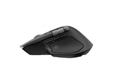 Ratón inalámbrico - Logitech MX Master 4 para Mac, 8000ppp, Carga rápida, Clics silenciosos, Bluetooth-USB, PC-Mac, Personalizable, Negro