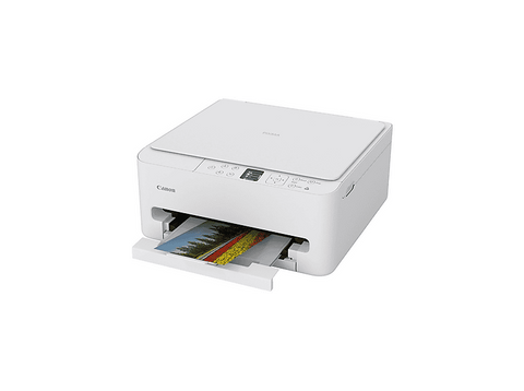Impresora multifunción tinta - Canon PIXMA TS6550i, WiFi, Pantalla OLED de 1.42