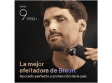 Recambio para afeitadora - Braun 96M, Compatible con afeitadoras Series 9 PRO+, Plata