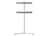 Soporte TV - One For All Float, Para TV enntre 32"- 90", VESA Max 600 x 400, Carga hasta 50 kg, Altura ajustable, Organización de cables, Blanco