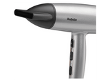 Secador - BaByliss Cosmos, 2100 W, 3 Niveles Temperatura, 2 Velocidades, Difusor incluido, Aire Frío, Plata