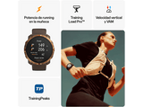 Reloj deportivo - Polar Grit X2, Brown, 22 mm, 1.28, 90h Autonomía en modo ECO, Silicona, GPS Dual