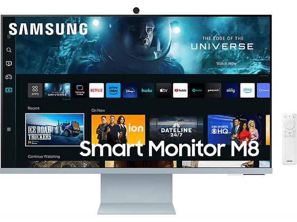Monitor - Samsung SMART M8 LS32CM80BUUXEN, 32", UHD 4K, 4 ms, 60 Hz, WiFi, Bluetooth, Azul