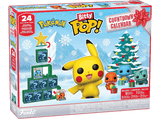 Figura Funko Pop! - Funko Countdown Calendar: Pokemon, 2.5 cm, 24 piezas, Vinilo