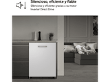 Lavavajillas integrable - LG DB597TXS, 14 servicios, 10 programas, 60 cm, TrueSteam™, EasyRack™, Sin panelar