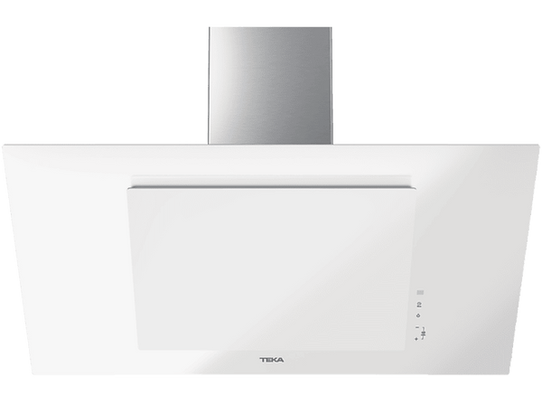 Campana decorativa - Teka DVT 98660 TBS, 3 Velocidades + intensiva, 584 m³/h, 90 cm, Blanco