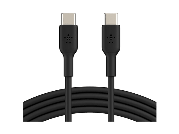 Cable USB - Belkin Cable USB-C a USB-C de 60 W, 1 m, Universal, Carga Rápida, Negro