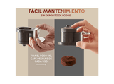 Cafetera superautomática - Krups Coffee Crush, Café en grano y molido, 15 bares, 4 recetas de café, Táctil, Compacta, 5 niveles de molienda, Inox