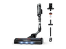 Aspirador escoba - Rowenta X-Force Flex 10.80, Potencia succión 120 AW, 300 W, 60 min autonomía, Cepillo multisuperficie, Limpieza inteligente, Verde