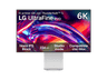 Monitor - LG 32U990A-S, 32" 6K, 60 Hz, 5 ms, NANO IPS Black, Thunderbolt 5, Altavoces incorporados, Altura Ajustable, Plateado