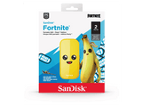 Disco duro SSD externo 2TB - Sandisk Fortnite® Portable SSD, edición Banano, Peely, Hasta 800 MB/s, USB 3.2, Amarillo