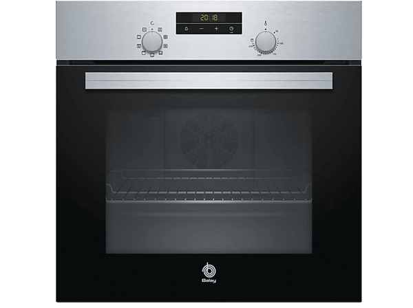 Horno - Balay 3HB2030X0, 66 L, Multifunción, 3300 W, Puerta abatible