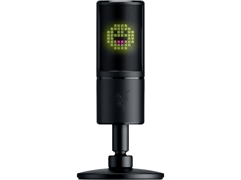 Micrófono - Razer Seiren Emote, Alámbrico, 100 Hz a: 20 kHz, USB, 20 mV / Pa, Soporte de mesa, Negro