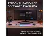Teclado gaming - Logitech G G512 X 75, Cable, Dual Swap, Mecánico/Analógico TMR intercambiable, Tasa de sondeo 8K, RGB, Personalizable, PC-Mac, Negro
