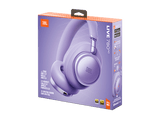 Auriculares inalámbricos - JBL Live 780NC, Circumaurales, Bluetooth, Cancelación activa de ruido (ANC), Lila