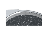 Cortafiambres - Jata JECF1054, 200W, Regulador de Corte de Precisión de 0 a 15 mm, Base Antideslizante, Cuchilla INOX Stonite 22cm, Plata