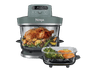 Freidora de aire - Ninja Crispi Pro XL Glass, 5.7 l, 2050 W, Hasta 230 °C, 7 programas, Gris ceniza