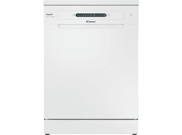 Lavavajillas - Candy Rapido' CF 3C7L0W,  13 servicios, 5 programas, Inicio Diferido, Motor Inverter, 60 cm, Conectividad Wi-Fi, Blanco