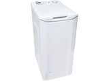 Lavadora carga superior - Candy Smart CST27LET-1S, 7kg, 1200rpm, 40cm , Detector de KG, 14 Programas, Blanco