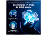 Cepillo eléctrico - Oral-B iO 6S, 5 modos, Seguimiento con app, Pantalla interactiva, Sensor de presión, 4 cabezales, Negro mate, Edición Navidad