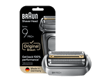 Recambio para afeitadora - Braun 96M, Compatible con afeitadoras Series 9 PRO+, Plata