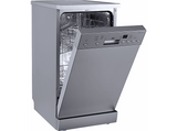 Lavavajillas - ok. ODW 4551-1 E FS, Libre Instalación, 45cm Ancho, 7 Programas, Silver
